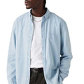 Light Blue - Lifestyle - Levis Mens Authentic Button-Down Long-Sleeved Shirt