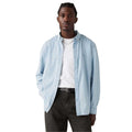 Light Blue - Front - Levis Mens Authentic Button-Down Long-Sleeved Shirt
