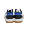 White-Blue - Back - Ben Sherman Mens Curved Trainers