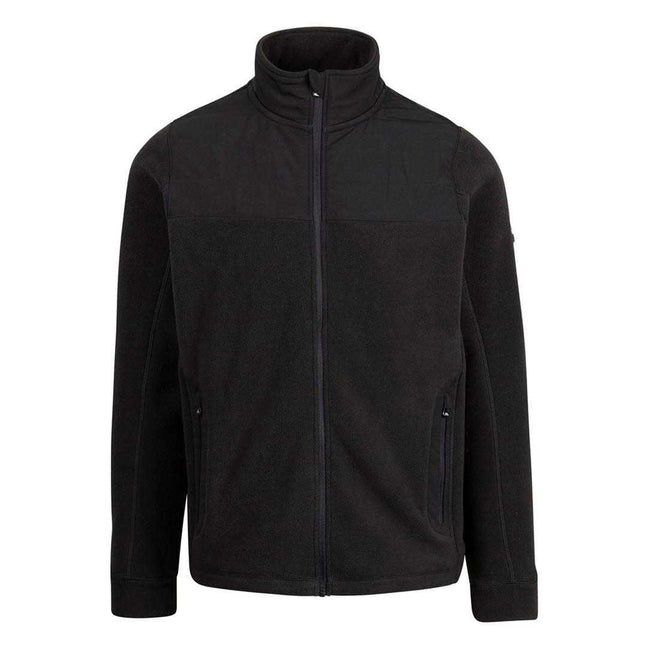 Black - Front - Trespass Mens Cowesby Fleece Jacket