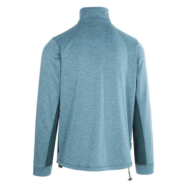 Blue - Back - Trespass Mens Radnage Full Zip Fleece Jacket