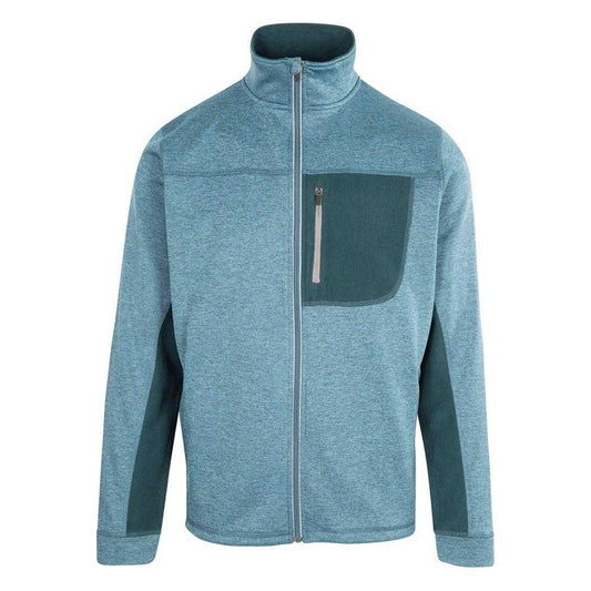 Blue - Front - Trespass Mens Radnage Full Zip Fleece Jacket