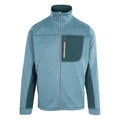 Blue - Front - Trespass Mens Radnage Full Zip Fleece Jacket
