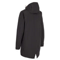 Black - Back - Trespass Womens-Ladies Overcast Waterproof Jacket