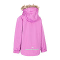 Pink - Back - Trespass Childrens-Kids Outshine 3 in 1 Waterproof Jacket