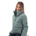 Teal - Lifestyle - Trespass Womens-Ladies Rowena Padded Jacket