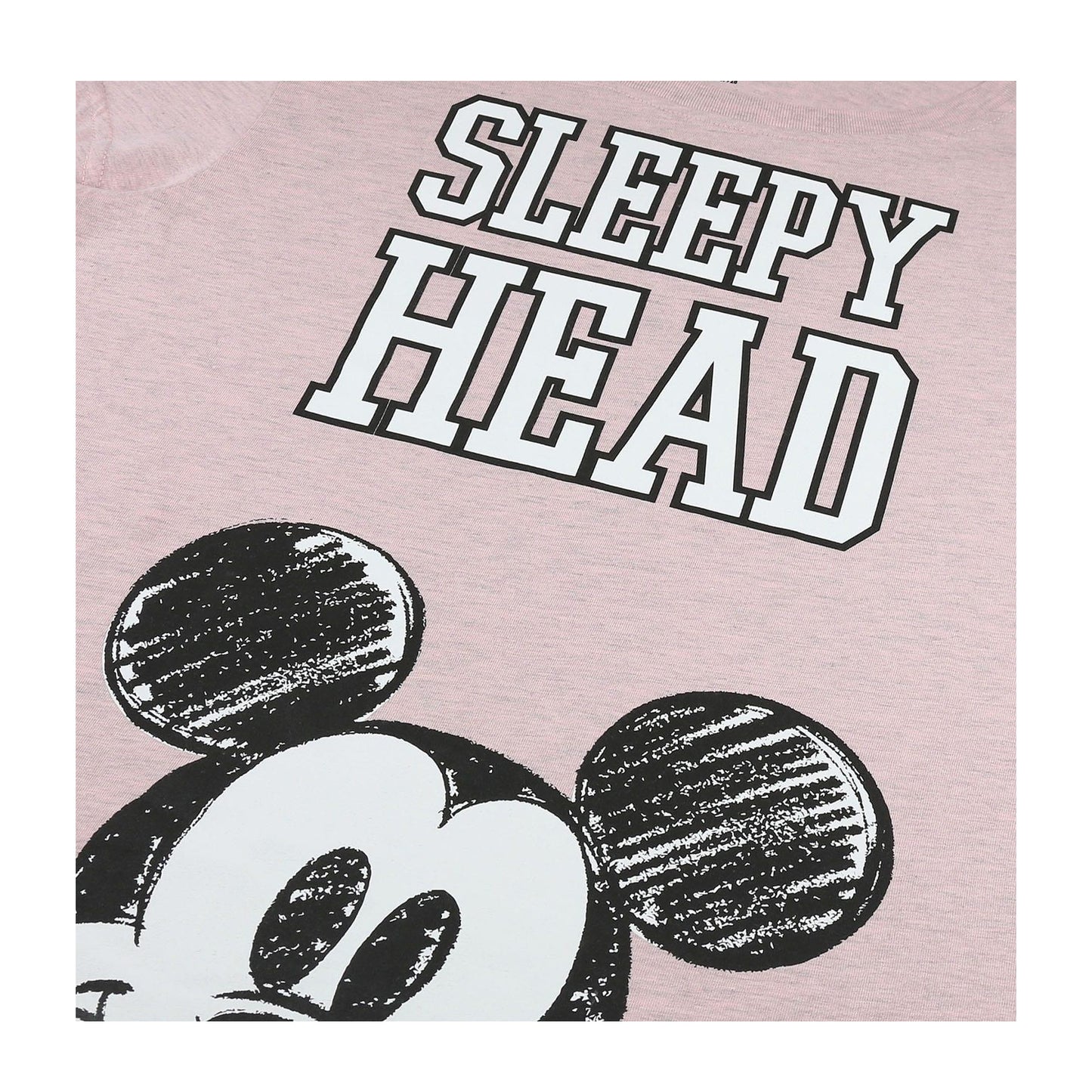 Multicoloured - Side - Mickey Mouse Womens-Ladies Long Pyjama Set