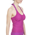 Purple - Back - Trespass Womens-Ladies Winona Tankini Top