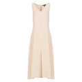 Nude - Front - Armani Exchange Womens-Ladies V Neck Jumpsuit