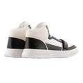 White-Black - Back - Armani Exchange Mens Trainers