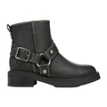 Black - Side - Blowfish Malibu Womens-Ladies Vella Biker Boots