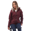 Purple - Lifestyle - Trespass Womens-Ladies Valerie Padded Jacket