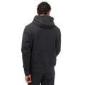 Charcoal - Back - DKNY Mens Blackwater Logo Hoodie