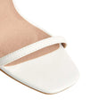 White - Side - Where´s That From Womens-Ladies Strappy Stiletto Heel Sandals