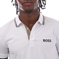 Natural - Side - Boss Mens Polo Shirt