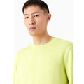 Lime - Side - Armani Exchange Mens Crew Neck Sweatshirt