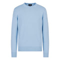 Blue - Front - Armani Exchange Mens Crew Neck Sweatshirt
