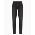 Black - Front - Emporio Armani Mens J11 Skinny Jeans