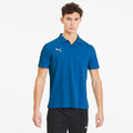 Blue - Side - Puma Mens TeamGoal 23 Casuals Polo Shirt