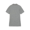 Grey - Back - Puma Mens TeamFINAL Casuals Polo Shirt