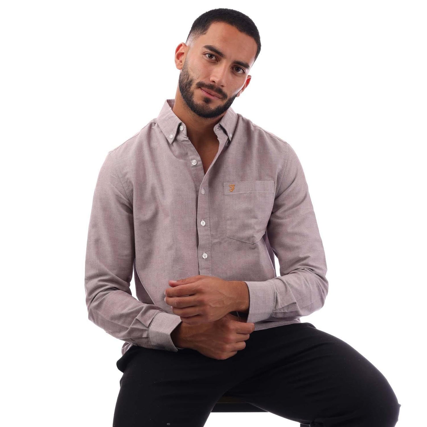 Oxblood - Lifestyle - Farah Mens Boxworth Shirt