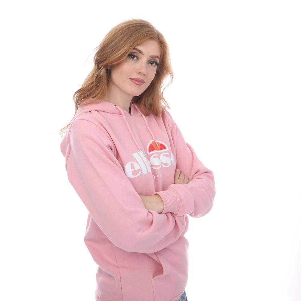 Dusky Pink - Lifestyle - Ellesse Womens-Ladies Memnon Hoodie