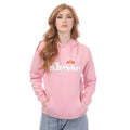 Dusky Pink - Front - Ellesse Womens-Ladies Memnon Hoodie
