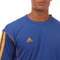 Royal Blue - Side - Adidas Mens Basketball T-Shirt
