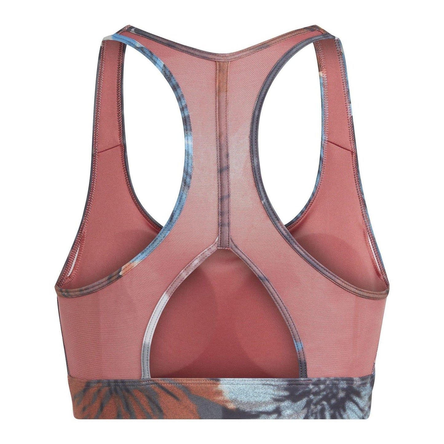 Red - Lifestyle - Adidas Womens-Ladies Powerreact Medium Support Training Bra