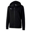 Black - Front - Puma Mens TeamGoal 23 Casuals Hooded Jacket