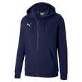 Blue Navy - Front - Puma Mens TeamGoal 23 Casuals Hooded Jacket