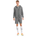 Grey - Pack Shot - Puma Mens TeamGoal 23 Casuals Hooded Jacket