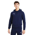 Navy Blue - Side - Puma Unisex Adult TeamGoal 23 Casuals Hooded Jacket