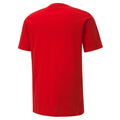 Red - Back - Puma Mens TeamGoal 23 Casuals T-Shirt