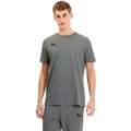 Grey - Side - Puma Mens TeamGoal 23 Casuals T-Shirt