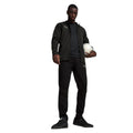Black - Close up - Puma Mens TeamFINAL Casuals Hooded Jacket