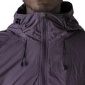 Purple - Side - Mizuno Mens Mountain Lightweight Hooded Jacket