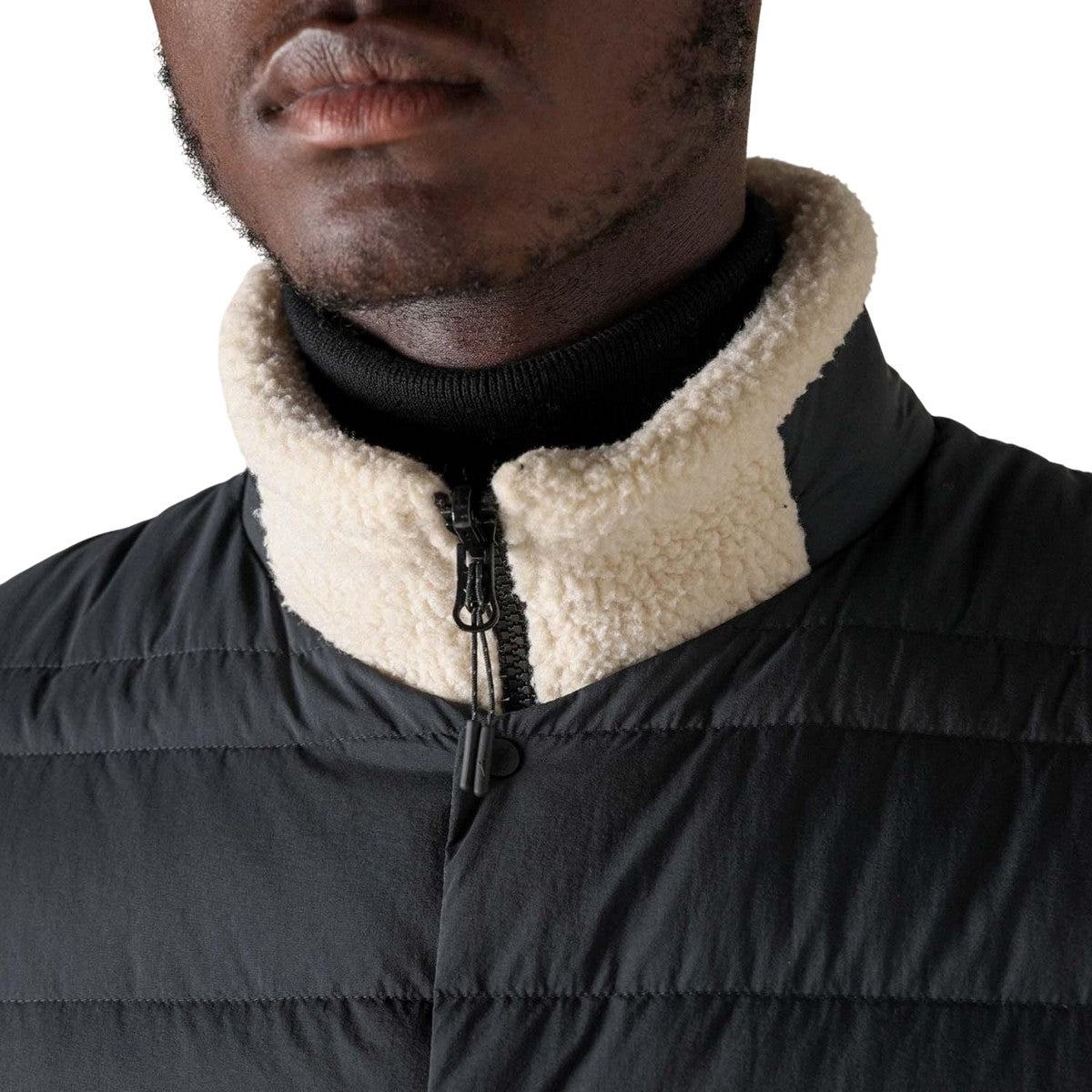 Black - Lifestyle - Mizuno Mens Lightweight Gilet