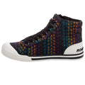 Black - Lifestyle - Rocket Dog Womens-Ladies Jazzin Hi Canvas Pumps