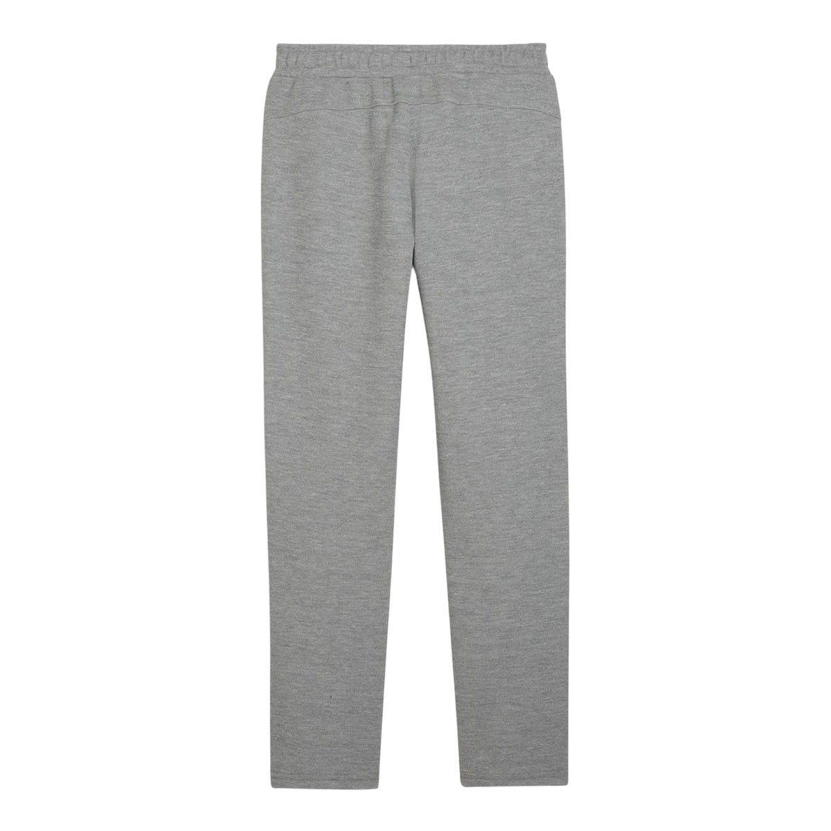 Grey - Back - Puma Childrens-Kids TeamFinal Knitted Jogging Bottoms