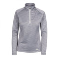 Grey - Front - Trespass Womens-Ladies Fairford Fleece Top