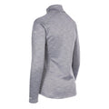 Grey - Back - Trespass Womens-Ladies Fairford Fleece Top