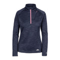 Navy - Front - Trespass Womens-Ladies Fairford Fleece Top