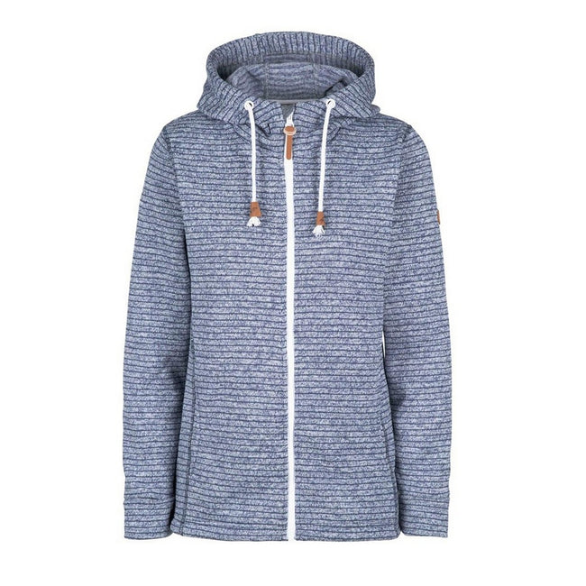 Navy - Front - Trespass Womens-Ladies Kari Fleece Jacket