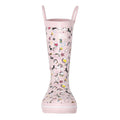 Pink - Lifestyle - Trespass Childrens-Kids Starryton Wellington Boots