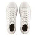 Off White - Lifestyle - Armani Exchange Womens-Ladies Platform Trainers