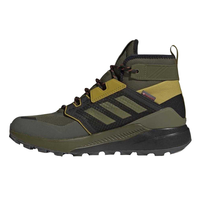 Khaki - Lifestyle - Adidas Mens Terrex Trailmaker Cold.Rdy Hiking Shoes