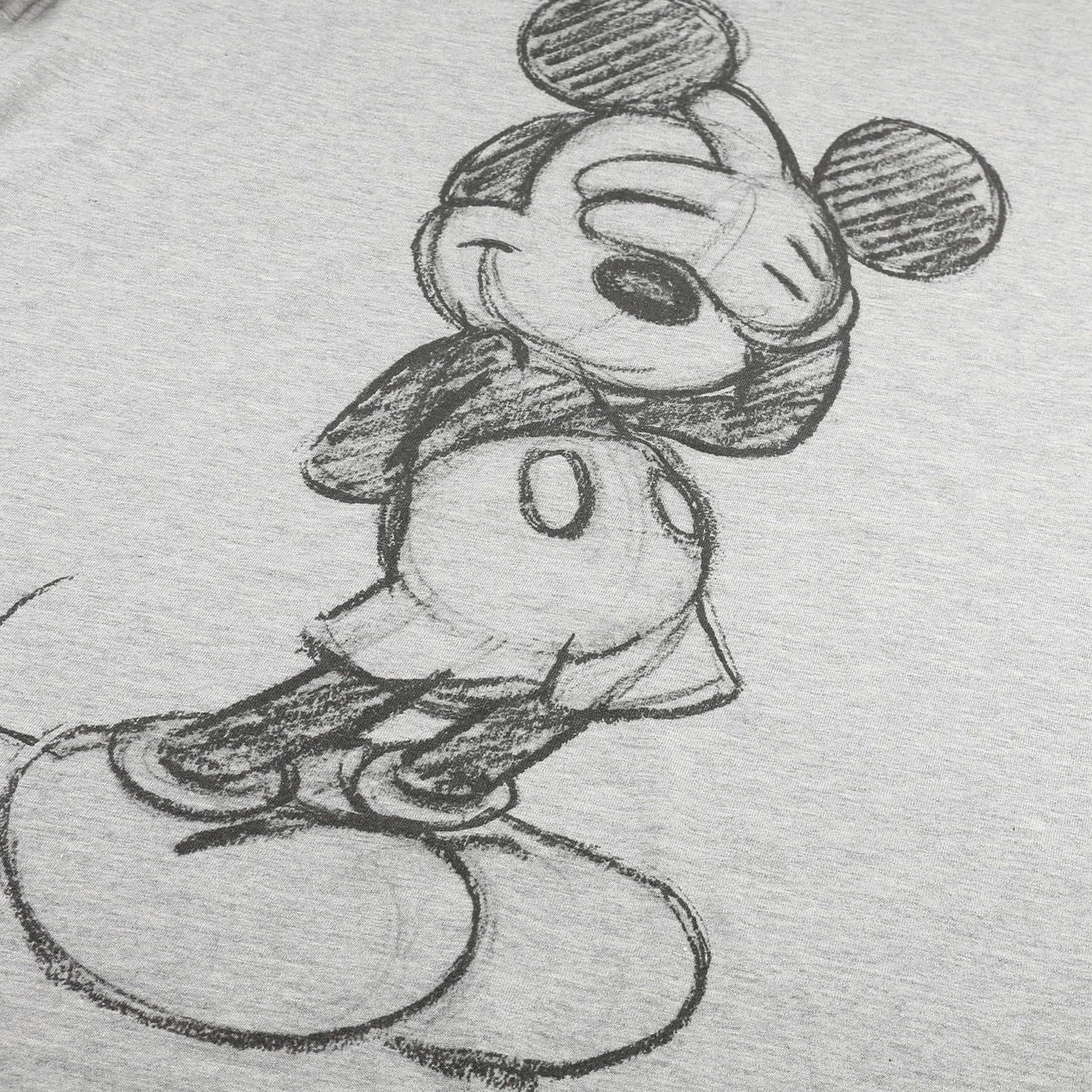 Grey - Lifestyle - Disney Womens-Ladies Mickey Mouse T-Shirt
