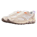 White - Front - Mizuno Mens Wave Mujin TL Suede Trainers