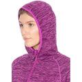 Purple - Side - Trespass Womens-Ladies Riverstone Fleece Jacket